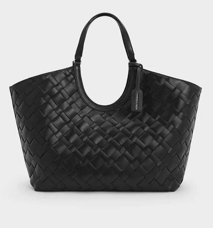 กระเป๋าโท้ทแบบสานรุ่น Ivette